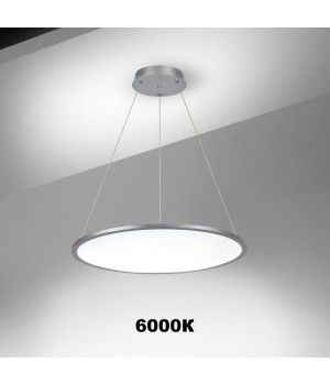 358588 OVER NT21 134 серебро Подвесной диммируемый светильник IP20 LED 3000~6000К ITER-foto4