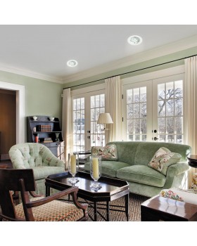 357356 SPOT NT17 275 белый/хром Встраиваемый светильник IP20 LED 7W 85-265V GESSO-foto3