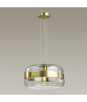 4813/1A PENDANT ODL21 290 прозрачный/бронзовый Подвес E27 1*60W APILE-foto4