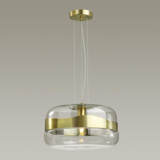4813/1A PENDANT ODL21 290 прозрачный/бронзовый Подвес E27 1*60W APILE-foto4