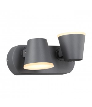 357831 STREET NT18 338 темно-серый Ландшафтный настенный светильник LED 3000К 20W 220-240V KAIMAS-foto5