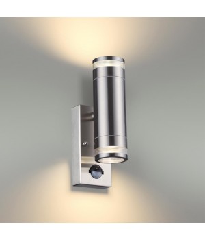 6604/2W HIGHTECH ODL23 563 нержавеющая сталь/металл/пвх стойкий к УФ излучению Настенный св-к IP44 LED GU10 7W MOTTO-foto3