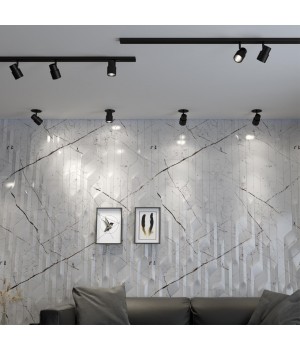 370926 PORT NT22 067 черный Светильник трековый однофазный двухжильный IP20 GU10 50W 220V MOLO-foto3