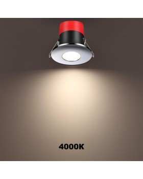 358640 SPOT NT21 243 хром Светильник встраиваемый светодиодный диммируемый, смена цв. температуры IP65 LED 3000К\4000К\5000К 8W 220V REGEN-foto4