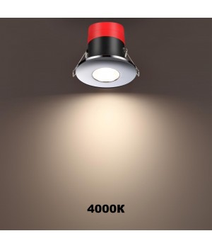 358640 SPOT NT21 243 хром Светильник встраиваемый светодиодный диммируемый, смена цв. температуры IP65 LED 3000К\4000К\5000К 8W 220V REGEN-foto4