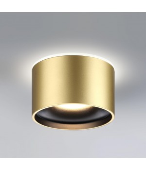 358963 SPOT NT22 242 бронза св. Светильник встраиваемый с переключ. цв. температуры IP20 LED 3000К\4000К\6000К 12W вниз + 3W вверх 110-265V GIRO-foto3