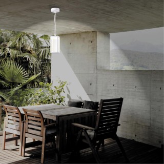 358122 STREET NT19 324 белый Ландшафтный подвесной светильник IP54 LED 4100К 10W 100-240V IVORY LED-foto3