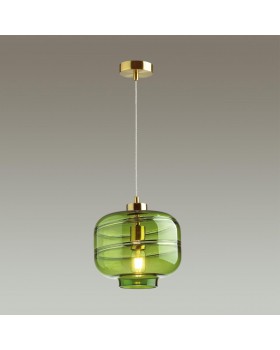 4773/1 PENDANT ODL21 281 зеленый/бронзовый Подвес E27 60W STORBI-foto4