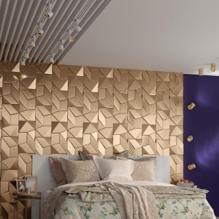 358716 PORT NT21 120 белый/золото Трехфазный трековый светодиодный светильник IP20 LED 4000K 10W 100-265V KNOF-foto3