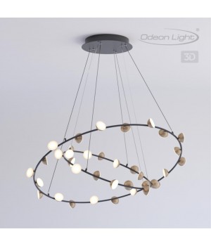 4156/99L L-VISION ODL19 168 черный Люстра LED 108W VERICA-foto5