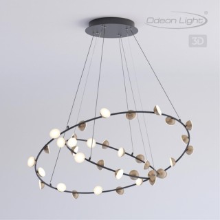 4156/99L L-VISION ODL19 168 черный Люстра LED 108W VERICA-foto5