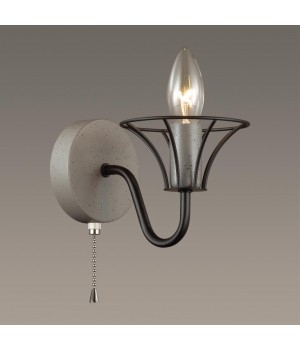 5295/1W LOFTI LN23 161 серый Бра с выкл. E14 1*60W 220V LAKE-foto3