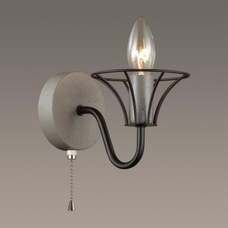 5295/1W LOFTI LN23 161 серый Бра с выкл. E14 1*60W 220V LAKE-foto3