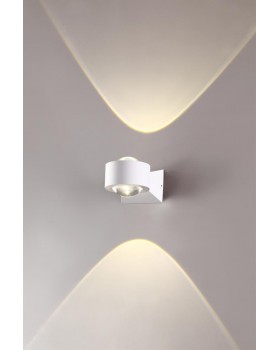 358153 STREET NT19 342 белый Ландшафтный настенный светильник IP54 LED 4000K 6W 85 - 265V CALLE-foto4