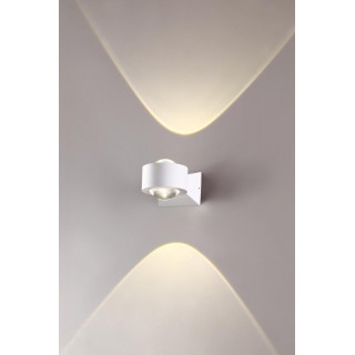 358153 STREET NT19 342 белый Ландшафтный настенный светильник IP54 LED 4000K 6W 85 - 265V CALLE-foto4