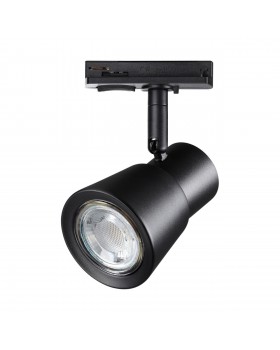 370932 PORT NT22 067 черный Светильник трековый однофазный двухжильный IP20 GU10 50W 220V MOLO-foto6