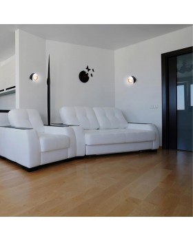 358156 OVER NT19 192 черный/белый/золото Накладной светильник IP20 LED 4000K 6W 220V BALL-foto3