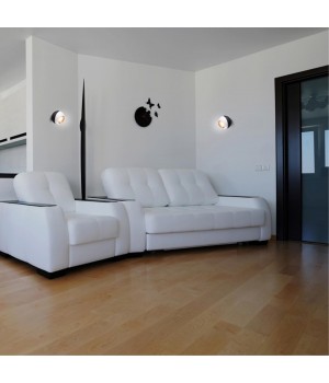 358156 OVER NT19 192 черный/белый/золото Накладной светильник IP20 LED 4000K 6W 220V BALL-foto3