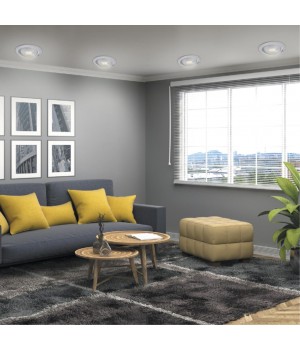 357999 SPOT NT19 253 белый Встраиваемый поворотный светильник IP20 LED 3000К 15W 85-265V STERN-foto3