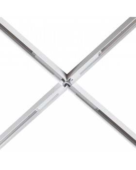 135127 SHINO NT21 043 белый Соединитель с токопроводом для шинопровода Х-образный IP20 48V FLUM-foto3