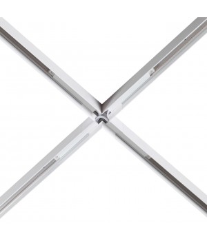 135127 SHINO NT21 043 белый Соединитель с токопроводом для шинопровода Х-образный IP20 48V FLUM-foto3