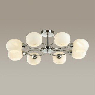 4548/8C COMFI LN21 057 хром, белый Люстра потолочная E14 8*40W 220V PENELOPA-foto3