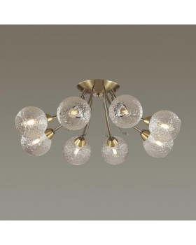 5266/8C COMFI LN23 194 античная латунь Люстра потолочная E14 8*40W 220V TULA-foto3