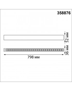 358876 OVER NT22 173 черный Светильник накладной/подвесной светодиодный IP20 LED 4000K 30W 220V ITER-foto2