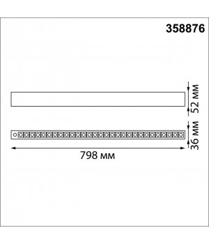 358876 OVER NT22 173 черный Светильник накладной/подвесной светодиодный IP20 LED 4000K 30W 220V ITER-foto2