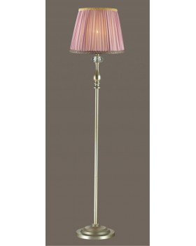 3393/1F CLASSIC ODL17 499 мат.золото/абажур ткань/хрусталь Торшер E14 40W 220V GAELLORI-foto4