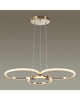 5297/80L LEDIO LN23 029 золотой Светильник подвесной LED 80W 3000-6000К 6232Лм 220V NOVA-foto2