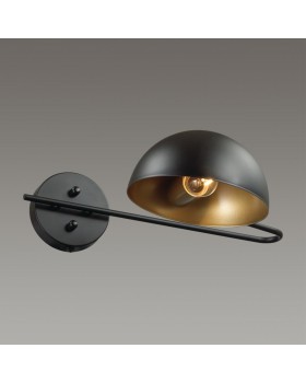 5293/1WA LOFTI LN23 157 черный, золотой Бра с выкл. E27 1*60W 220V KENT-foto3