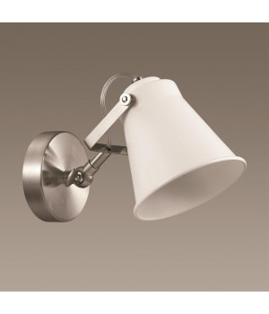 3591/1W MODERNI LN18 154 белый с матовым никелем Бра E27 60W 220V ARUDIS-foto4