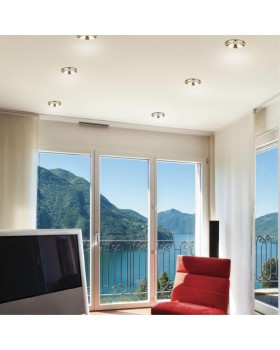 357909 SPOT NT19 249 золото Светильник встраиваемый IP44 LED 3000К 10W 100-265V METIS-foto3