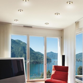 357909 SPOT NT19 249 золото Светильник встраиваемый IP44 LED 3000К 10W 100-265V METIS-foto3