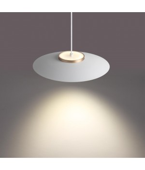 358896 PORT NT22 089 белый/золото Светильник трековый однофазный трехжильный, провод 1м IP20 LED 4000К 18W 220-240V PILZ-foto4