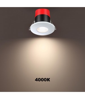 358639 SPOT NT21 243 белый Светильник встраиваемый светодиодный диммируемый, смена цв. температуры IP65 LED 3000К\4000К\5000К 8W 220V REGEN-foto4