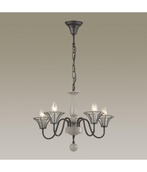 5295/5 LOFTI LN23 161 серый Люстра E14 5*60W 220V LAKE-foto3