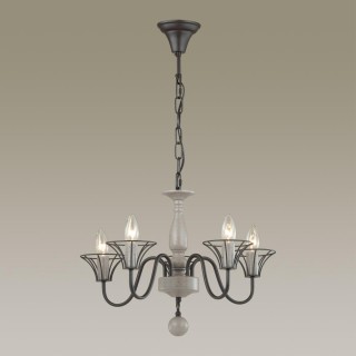 5295/5 LOFTI LN23 161 серый Люстра E14 5*60W 220V LAKE-foto3