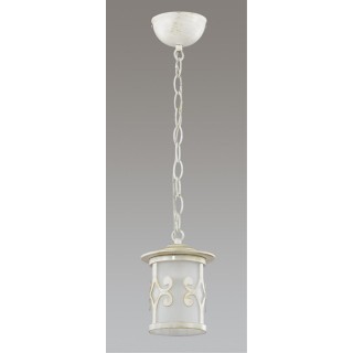 3125/1 COUNTY LN16 206 белый/зол.патина/стекло/метал.декор Подвес E27 40W 220V SEKVANA-foto3