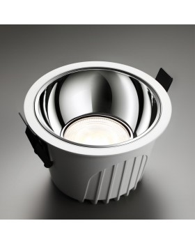 358693 SPOT NT21 251 белый/хром Светильник встраиваемый светодиодный IP20 LED 4000К 20W 100-265V KNOF-foto4