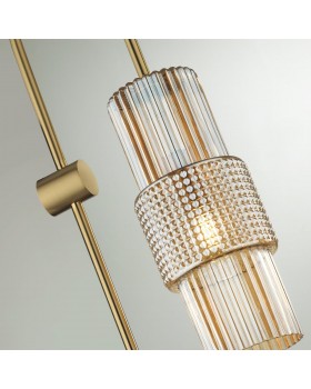 5019/1W MODERN ODL23 335 бронзовый/янтарный металл/стекло Бра E14 1*40W PIMPA-foto5