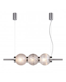 4273/3 MODERN ODL21 335 разноцв/стекл/никель/металл Подвесной светильник IP20 Е14 3*40W FRANCESCA-foto6