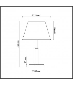3703/1T COUNTY (В 2-Х КОРОБКАХ) LN19 194 античная бронза, дерево Настольная лампа E14 40W 220V ROBIN-foto2