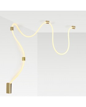 4397/30CL HIGHTECH ODL23 100 ант.бронза/металл/канат Настенно-потолочный светильник накладной (3 крепления в комплекте) IP20 LED 30W 1185Лм 3000K CORD-foto4