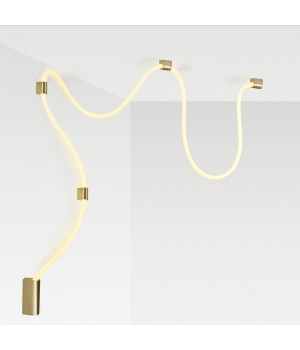 4397/30CL HIGHTECH ODL23 100 ант.бронза/металл/канат Настенно-потолочный светильник накладной (3 крепления в комплекте) IP20 LED 30W 1185Лм 3000K CORD-foto4