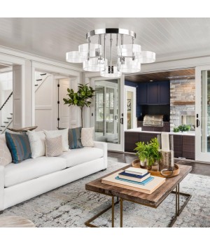 4496/72CL LEDIO LN20 035 хром Люстра потолочная LED 72W 4000К 6120Лм 220V HUDSON-foto3