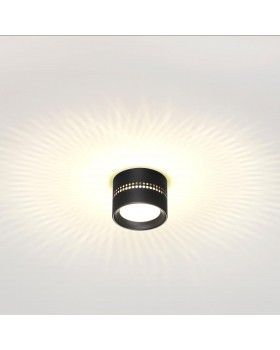 6610/1C HIGHTECH ODL23 259 черный/металл Потолочный св-к IP20 LED SMD LED 4W + LED GX53 12W 3000K REAL-foto4