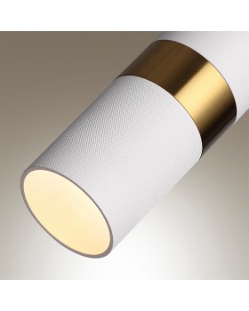 4355/1 HIGHTECH ODL23 231 белый/золотистый/металл Подвесной св-к IP20 LED GU10 10W BULLET-foto5