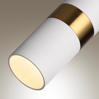 4355/1 HIGHTECH ODL23 231 белый/золотистый/металл Подвесной св-к IP20 LED GU10 10W BULLET-foto5